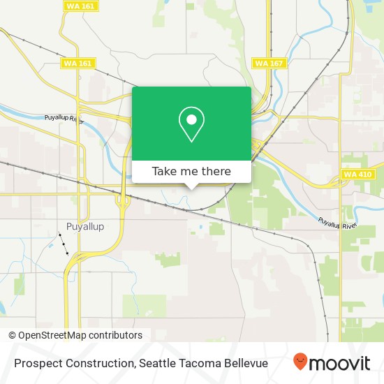 Prospect Construction map