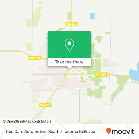 Mapa de True Care Automotive, 1340 Railroad St