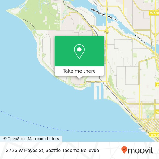 2726 W Hayes St, Seattle, WA 98199 map