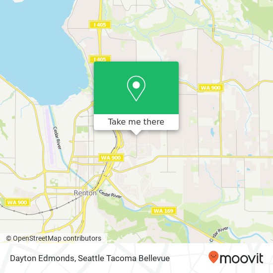 Dayton Edmonds, Renton, WA 98056 map