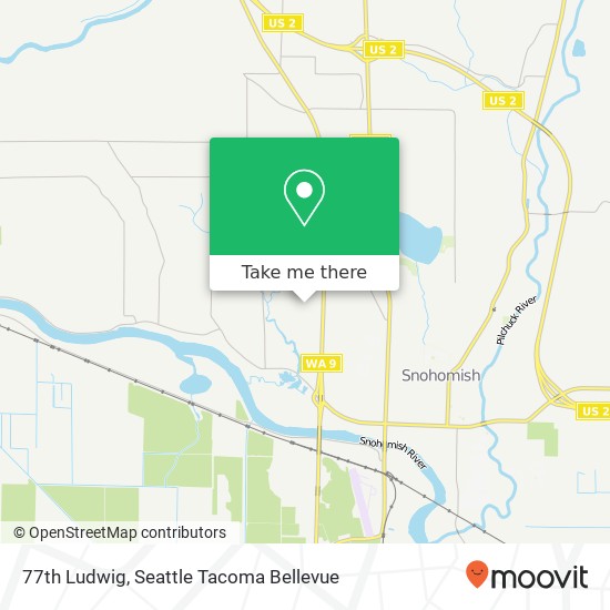 77th Ludwig, Snohomish, WA 98290 map