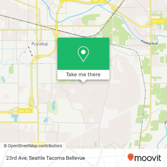 Mapa de 23rd Ave, Puyallup, WA 98374