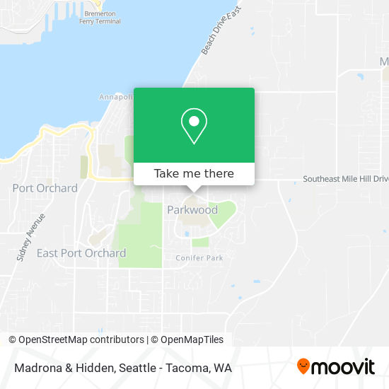 Madrona & Hidden map