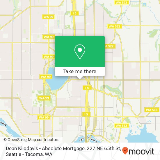 Dean Kilodavis - Absolute Mortgage, 227 NE 65th St map