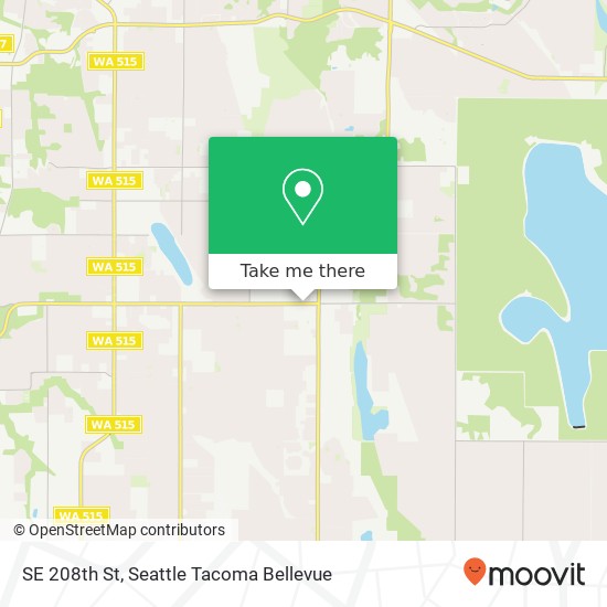 SE 208th St, Kent, WA 98031 map