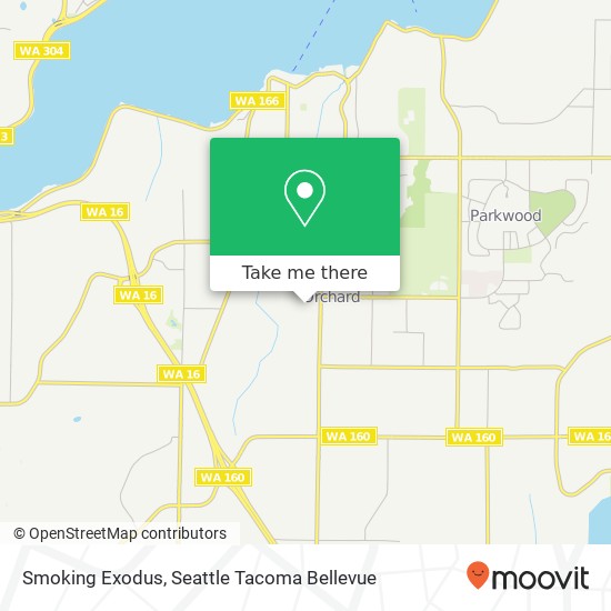 Mapa de Smoking Exodus, 1382 SE Lund Ave