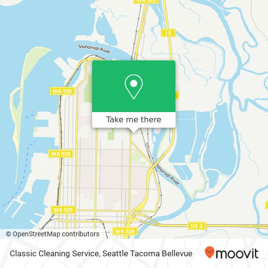 Mapa de Classic Cleaning Service, 1304 Chestnut St