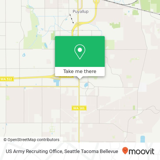 US Army Recruiting Office, 101 37th Ave SE map