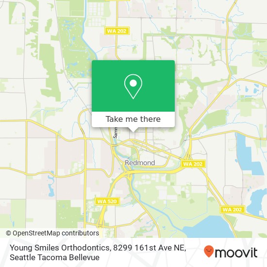 Mapa de Young Smiles Orthodontics, 8299 161st Ave NE