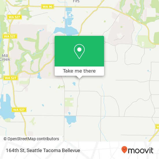 Mapa de 164th St, Bothell, WA 98012