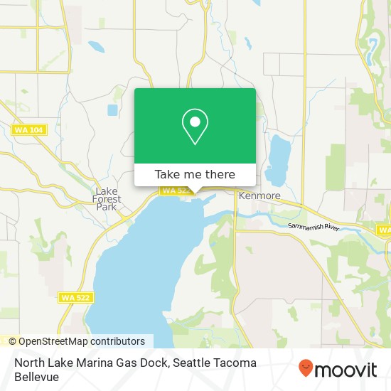 North Lake Marina Gas Dock, 6201 NE 175th St Kenmore, WA 98028 map