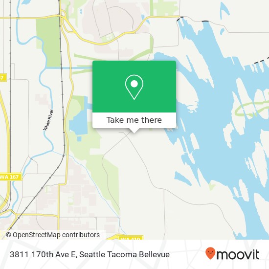 3811 170th Ave E, Bonney Lake, WA 98391 map