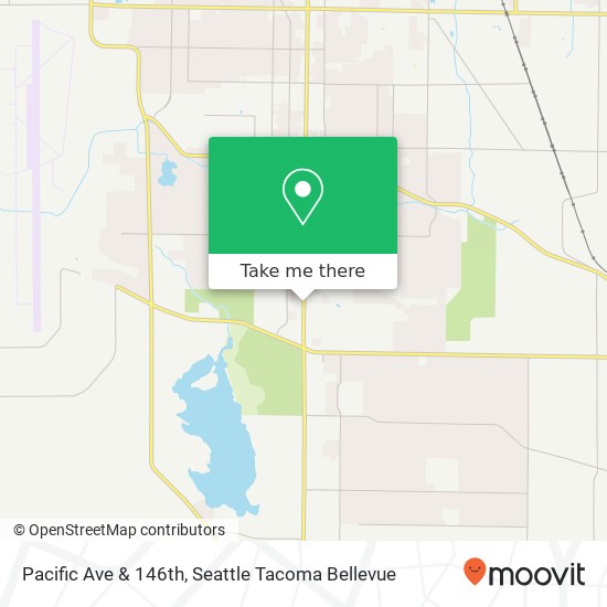 Mapa de Pacific Ave & 146th, Tacoma, WA 98444