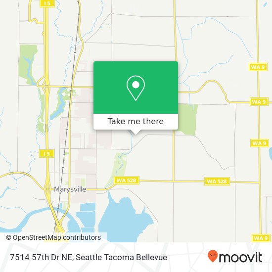 7514 57th Dr NE, Marysville, WA 98270 map