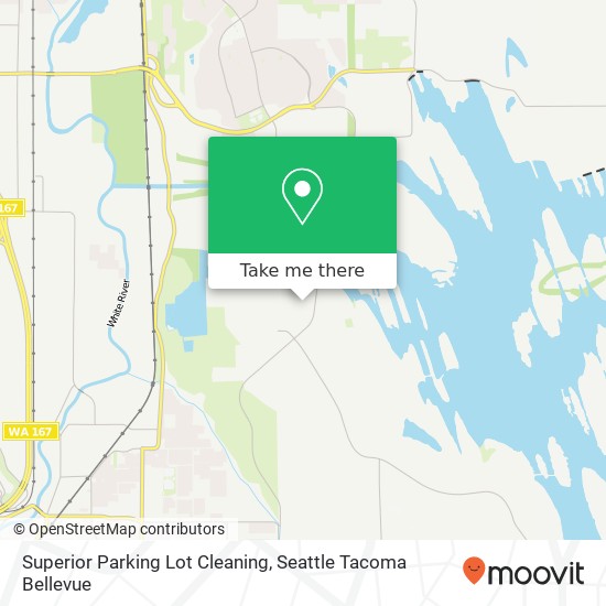Superior Parking Lot Cleaning map