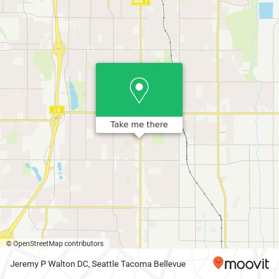 Jeremy P Walton DC, 7808 Pacific Ave map
