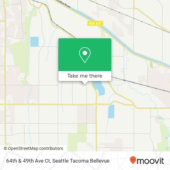 Mapa de 64th & 49th Ave Ct, Tacoma, WA 98443