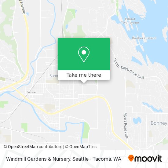 Mapa de Windmill Gardens & Nursery