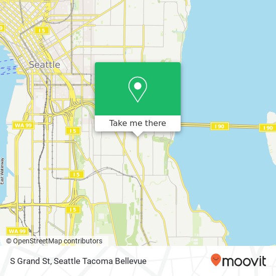 Mapa de S Grand St, Seattle, WA 98144