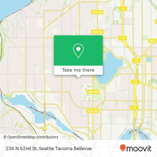 236 N 62nd St, Seattle, WA 98103 map
