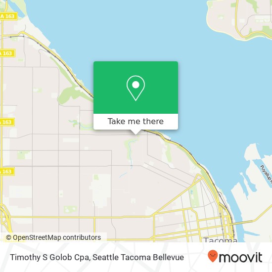 Timothy S Golob Cpa, 2412 N 30th St Tacoma, WA 98407 map