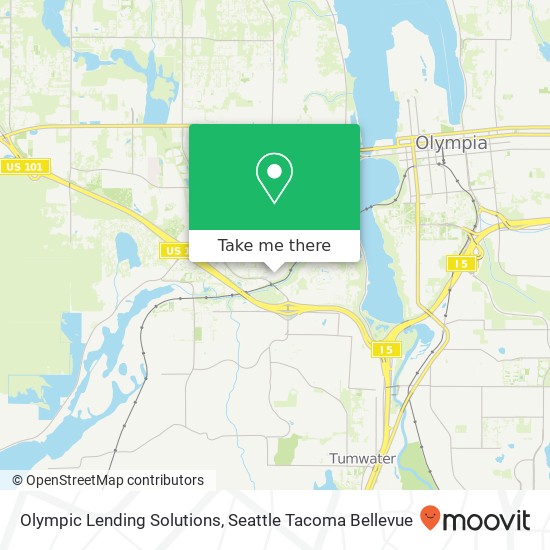 Olympic Lending Solutions, 2116 Caton Way SW map