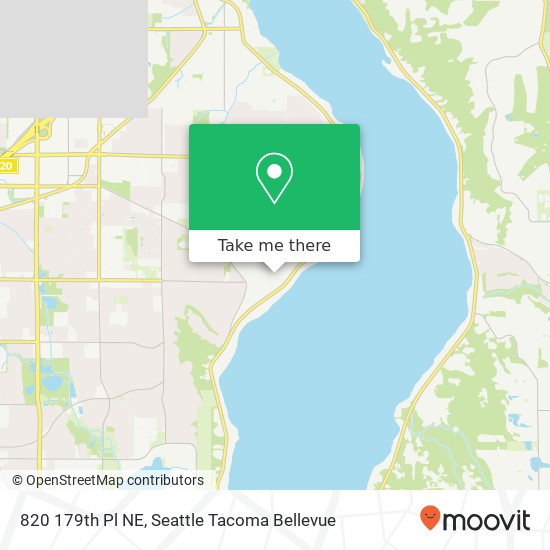 820 179th Pl NE, Bellevue, WA 98008 map