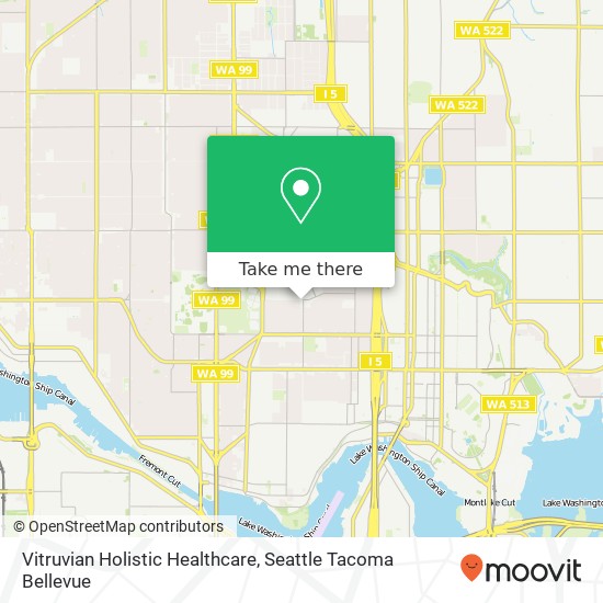 Vitruvian Holistic Healthcare, 5417 Meridian Ave N map