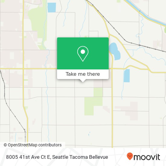 8005 41st Ave Ct E, Tacoma, WA 98443 map