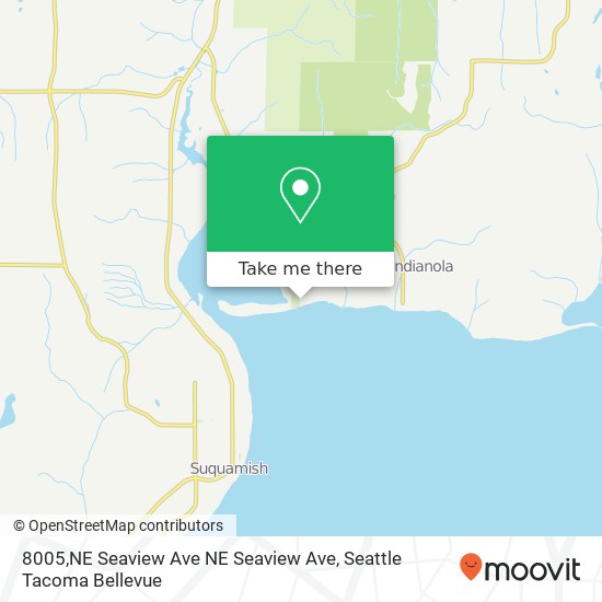 8005,NE Seaview Ave NE Seaview Ave, Indianola, WA 98342 map