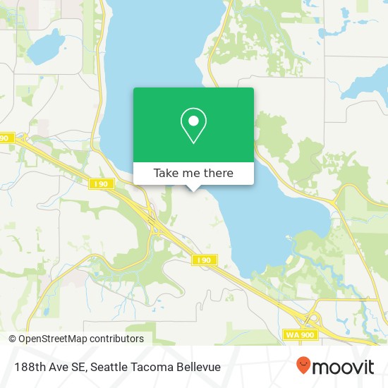 188th Ave SE, Issaquah, WA 98027 map