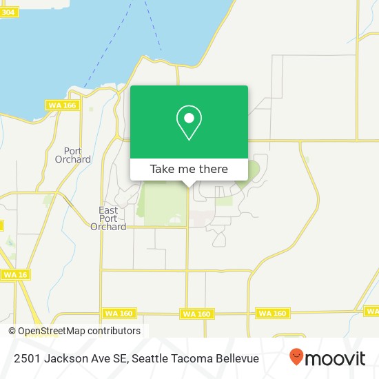 2501 Jackson Ave SE, Port Orchard, WA 98366 map