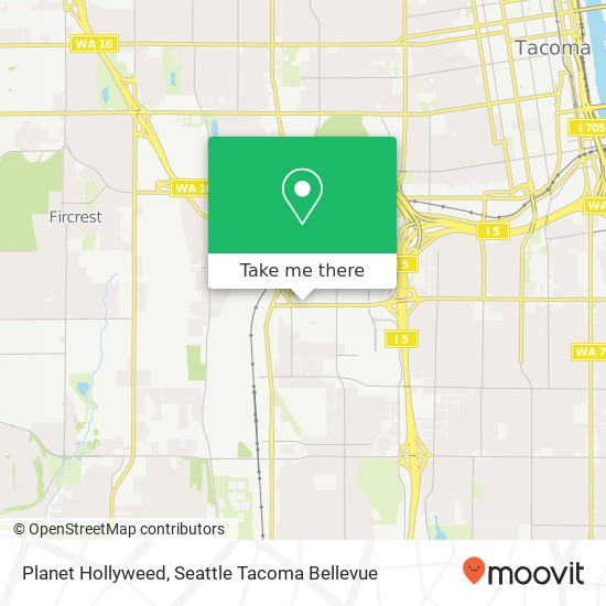Planet Hollyweed, 3213 S 38th St map