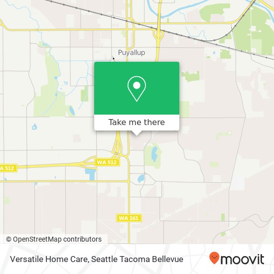 Mapa de Versatile Home Care