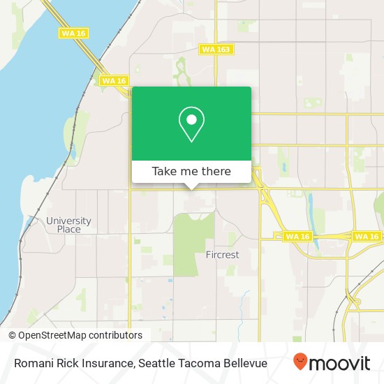 Romani Rick Insurance, 6314 19th St W map