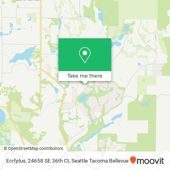 Ecrfplus, 24658 SE 36th Ct map