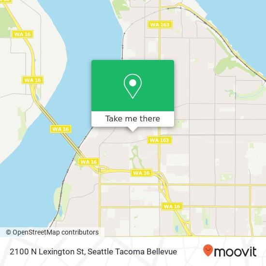 2100 N Lexington St, Tacoma, WA 98406 map