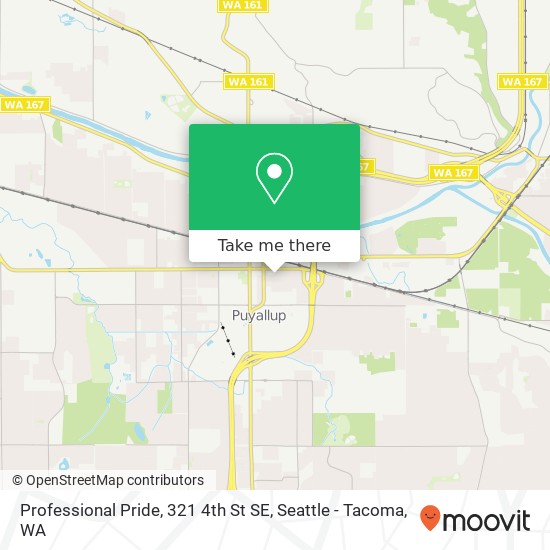 Professional Pride, 321 4th St SE map