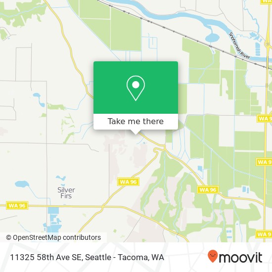 Mapa de 11325 58th Ave SE, Everett, WA 98208