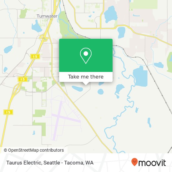 Mapa de Taurus Electric, 1036 73rd Ave SE