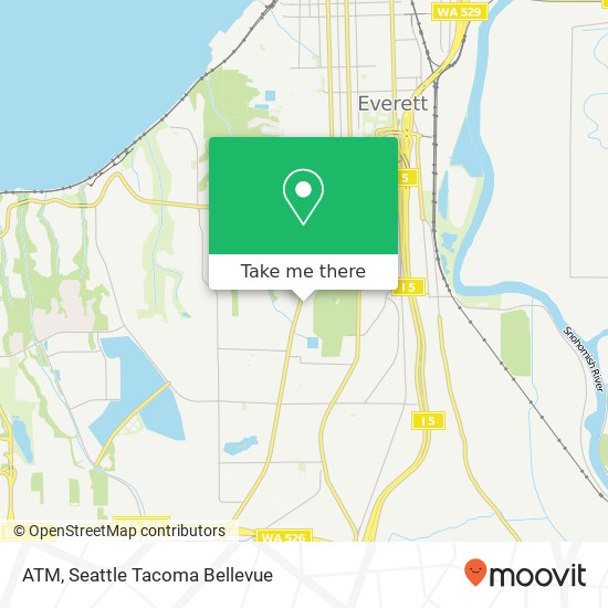 Mapa de ATM, 5615 Evergreen Way