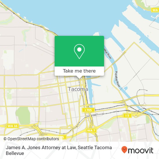 James A. Jones Attorney at Law, 950 Pacific Ave map