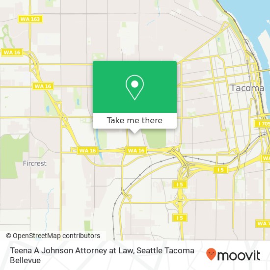 Teena A Johnson Attorney at Law, 3315 S 23rd St map