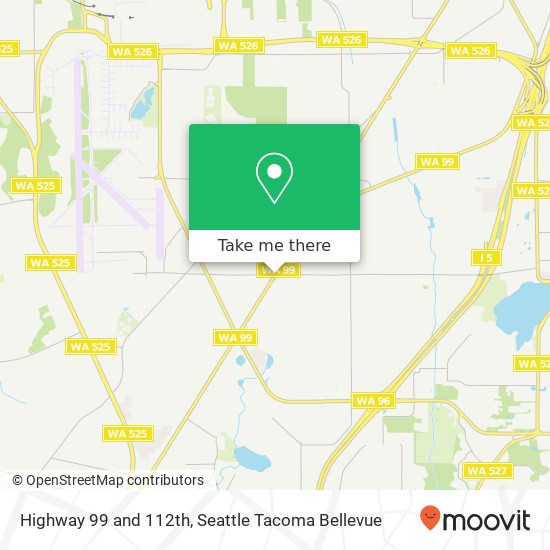 Mapa de Highway 99 and 112th, Everett, WA 98204