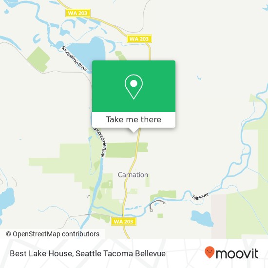 Mapa de Best Lake House