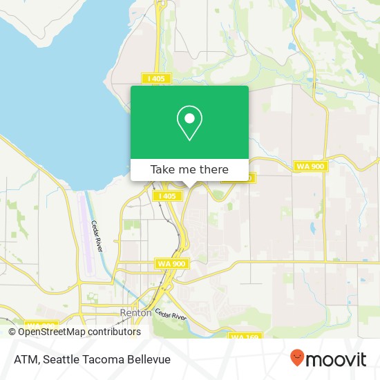 Mapa de ATM, 1055 Sunset Blvd NE