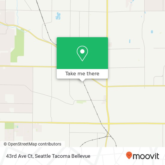 Mapa de 43rd Ave Ct, Tacoma, WA 98446