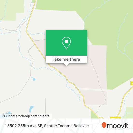 Mapa de 15502 255th Ave SE, Issaquah, WA 98027