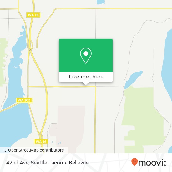 42nd Ave, Gig Harbor, WA 98332 map