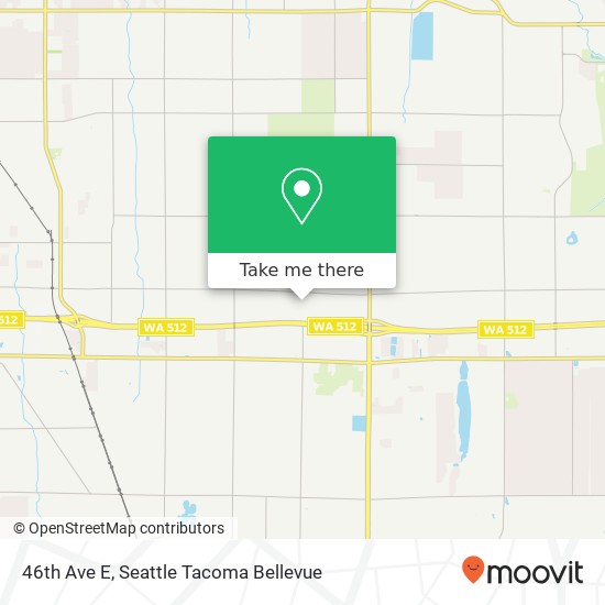 Mapa de 46th Ave E, Tacoma, WA 98446